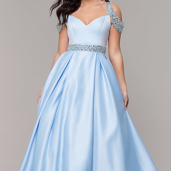 PromGirl Dresses & Skirts - New! Cinderella Cold Shoulder Prom Dress
